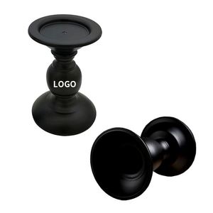 2026 Wholesale Vintage Wrought Iron Candlestick Table Ornament Elegant Candlelight <b>Dinner</b> Decoration - Product Image 2