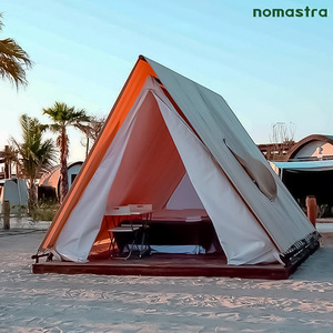 Ả Rập phong cách sang trọng tam giác Lều gia đình cắm trại nơi trú ẩn với muỗi Net & cát phòng chống Thiết kế glamping tam giác vườn lều - Product Image 3