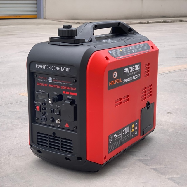 Emergency Home Power Station: 1.6kW Soundproof Inverter Gasoline Generator with Electric Start