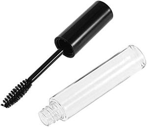 Thick Bottom Amber Slim Round Perfume 10ml Empty Glass Mascara Tube Packing Bottle with Brush - Product Image 4