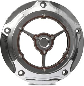 ฝาครอบดีร์บี้ 5 รู ผลิตจาก CNC Billet สำหรับ Harley Big Twin Dyna Low Rider Road <span class=keywords><strong>King</strong></span> Softail ปี 1999-2015 - Product Image 3