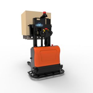 Carretilla elevadora apiladora inteligente | Logística de almacén automatizada AGV - Product Image 4