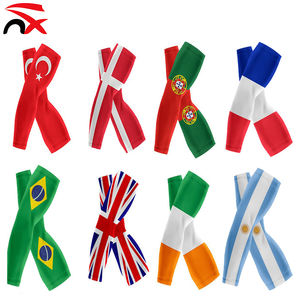 Toptan tüm ülkeler bayrak nefes güneş koruyucu spor soğutma sıkıştırma kol kollu spor bisiklet için Unisex - Product Image 1