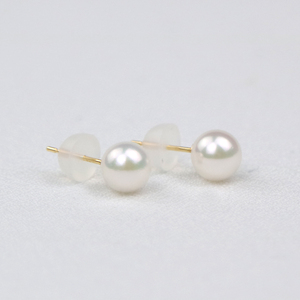 ออกแบบที่เรียบง่ายเครื่องประดับแฟชั่นมุกต่างหูสตั๊ดชุดกระดุม - Product Image 2