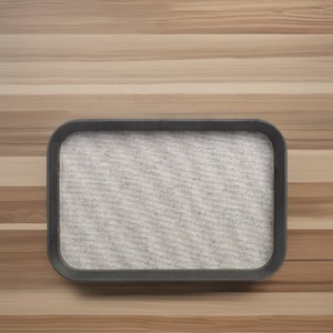 High quality <b>Rectangular</b> Bamboo Tray Factory Direct Supply Bamboo Tray with Handles - Product Image 5