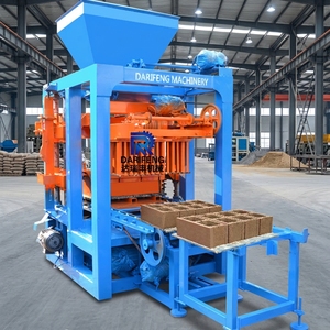 Machine à fabriquer des briques semi-automatique QT4-26, machine à fabriquer des blocs de briques, machine à fabriquer des blocs de béton, utilisée avec succès au Ghana, au Kenya et en Afrique - Product Image 1