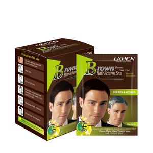 Tinte Capilar Herbal Semipermanente Negro Natural de 30 ml, Sin Amoníaco, Cubre las <span class=keywords><strong>Canas</strong></span>, <span class=keywords><strong>Color</strong></span> Duradero <span class=keywords><strong>para</strong></span> Mujeres y Hombres - Product Image 2