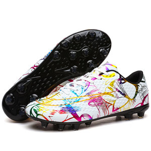 Tacos de Fútbol Profesionales Personalizados OEM de Alta Calidad con Protección Anti-Patadas en la Puntera, Zapatos de Fútbol, Chuteira - Product Image 4