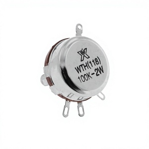 Potenciómetro de Película de Carbono de Una Vuelta WTH118-1A 2W 1K/4.7K/10K/47K/100K/220K/330/470K China - Product Image 1