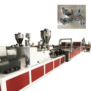 UPVC /WPC door panel extrusion line/extruder machine plastic