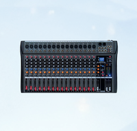 Mixeur professionnel CT-16 à 16 canaux pour console audio de spectacles en direct avec alimentation fantôme 48V