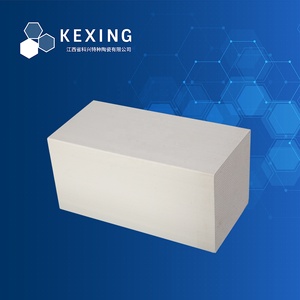 Alúmina, cordierita, mullita, corindón 43x43 celda, 150x150x300mm nido de abeja monolito de cerámica para RTO, <span class=keywords><strong>RCO</strong></span> - Product Image 5