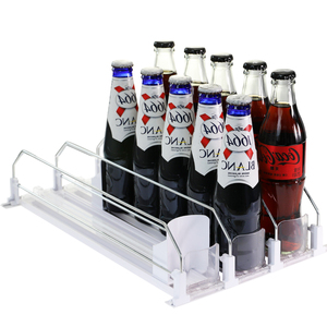 Dispensador de Latas de Refresco, Dispensador de Cerveza, Exhibidor de Bebidas, Soporte de Almacenamiento de Botellas, Organizador de Bebidas para Refrigerador - Product Image 5