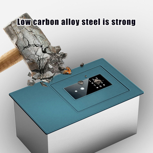 Tùy Chỉnh Thép Hidden Đồ Trang Sức Kỹ Thuật Số Vân Tay An Toàn Tiền Lưu Trữ An Toàn Box Đối Với Trang Chủ - Product Image 3