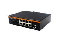 Commutateur Ethernet intelligent TiNCAM géré, 10 ports Gigabit (2*SFP+ 8*RJ45), alimentation 120W, pour caméra IP