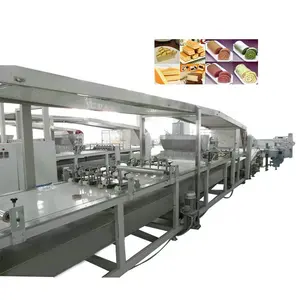 Máquina de linha de produção de bolo totalmente automática
