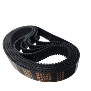 สายพานไทม์มิ่ง PU แบบซิงโครนัสขนาดเล็ก OEM ที่ปรับแต่งได้ 10 มม. พร้อมลวดเหล็ก สำหรับส่งอาหารสัตว์ โรงงานยางพารา และร้านพิมพ์ 1 - Product Image 1