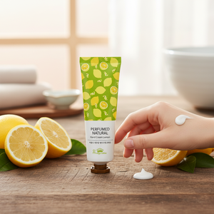 Crème naturelle pour les mains, accessoire de soin, adoucissant, au citron, lotion, cosmétique coréen, 10 ml - Product Image 3