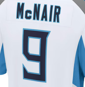 2025 khâu <span class=keywords><strong>Titans</strong></span> áo bóng đá mỹ #1 phường #9 mcnair #34 Campbell bán buôn đội Jerseys - Product Image 4
