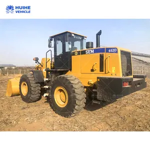 Used sem655d wheel loader /Used SEM tractor with front end loader and backhoe for sale