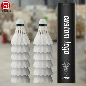 ลูกขนไก่ห่าน BWF สำหรับ90pro พิมพ์โลโก้กำหนดเอง Eg1130เครื่องบินแอโรเพลนลิงเหม่ย90โปร - Product Image 1