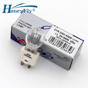 Bombilla halógena para proyector HoneyFly DYR 230V 650W GY9.5 para proyector OS-64686 <span class=keywords><strong>Apollo</strong></span> 3666 Bell y Howell 301-<span class=keywords><strong>AXE</strong></span> - Product Image 1