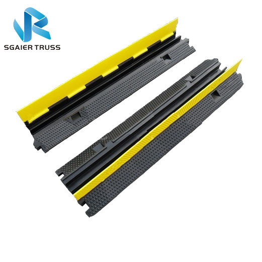 Cable Protectors Used in Outdoor Playground/sport Events to Protect Cables and People