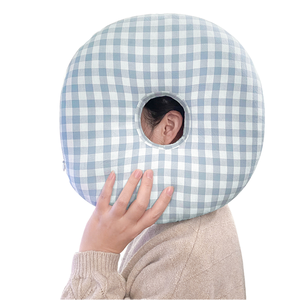 Donut Side Sleeper Kissen für Ohr Piercing Kopfschutz Fall für Schläfer Abdeckungen Ohrloch - Product Image 2