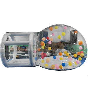 <span class=keywords><strong>Casa</strong></span> de Campaña Inflable con Techo Transparente, Domo de Burbuja con Marco Hermético para Fiestas Familiares y Glamping - Product Image 4