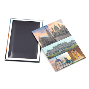 Aimants en étain pour réfrigérateur Aimant souvenir personnalisé Crète Grèce Suisse pour décor de réfrigérateur - Product Image 5