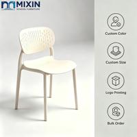 Chaise de bureau empilable en plastique PP, couleur personnalisée, légère, écologique, hauteur réglable, pour réunions, salle à manger, chambre