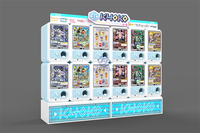 Distributeur automatique de bonbons et de mini-jouets en capsules Gashapon japonais, à monnayeur