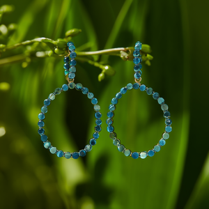 Boucles d'oreilles pendantes tendance en acier inoxydable 316L avec placage or PVD, durables et résistantes - Product Image 3