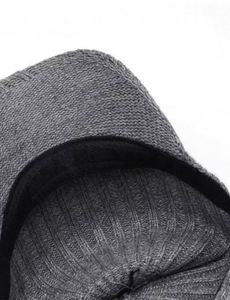 2024 New Autumn Winter Women Lady Warm Jacquard Baseball Cap Casual Fashion Solid Knitted <b>Hat</b> - Product Image 3