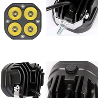Meistverkaufte Arbeitsleuchte 12V 24V 3 Zoll Offroad 4x4 Auto Motorrad LKW Autoteile LED-Arbeitsscheinwerfer für LKW-Beleuchtungssystem