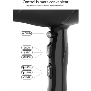 Ionic Hair <b>Dryer</b> AC Motor Professional Negative Ion Blow High Temperature Salon and Blower Machine Ergonomic Design Ergono - Product Image 6