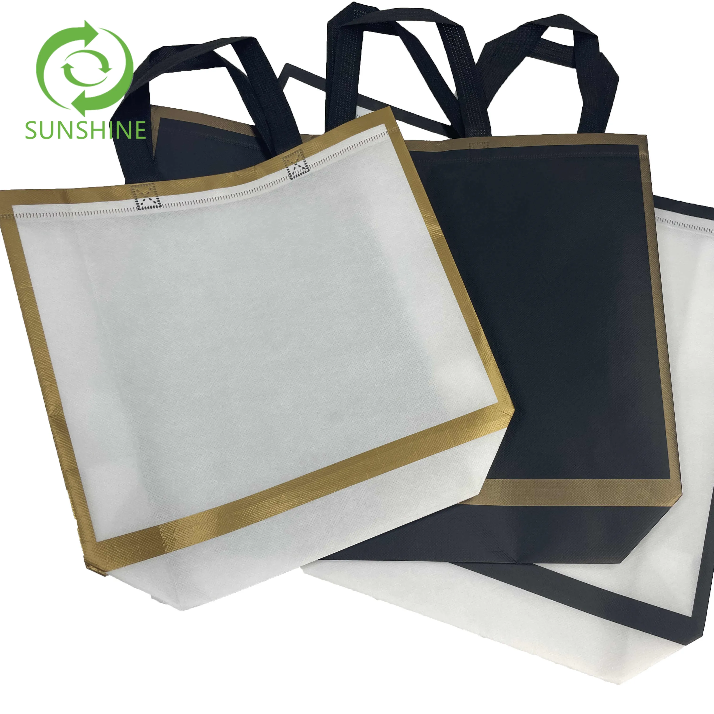गर्म बिक्री खरीदारी के लिए पदोन्नति spunlace polypropylene nonwoven बैग ढोना बैग की आपूर्ति
