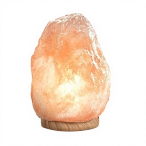 Lampes de nuit artisanales naturelles en forme géométrique sculptée, écologiques, en matériaux organiques, 2-3 kg, pour la décoration de mariage et de la maison - Product Image 1
