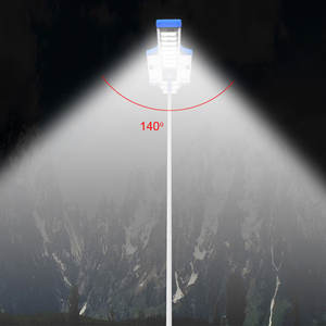 Produtos Quentes: Luminárias Solares para Rua, Luzes de Caminho em Alumínio Fundido, Tudo em Um, Luzes Solares Externas com Controle Remoto - Product Image 6