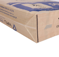 Sac en toile tissée PP avec valve de 20 kg, 25 kg, 40 kg, 50 kg pour ciment Portland, poudre de ciment et mastic