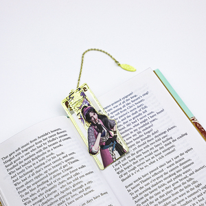 Marcapáginas de cartón personalizados al por mayor, marcapáginas de esmalte, marcapáginas de anime, marcapáginas de cadena - Product Image 1