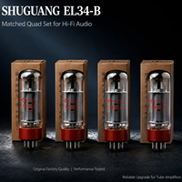 Tube à vide Shuguang EL34B EL34-B Octal 8 broches, Tétrode de puissance pour amplificateurs Hi-Fi et guitares, Paire assortie Quad, Vente en gros