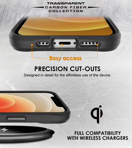 Custodia protettiva in plastica rigida custodia trasparente per cellulare custodia in fibra di carbonio <span class=keywords><strong>cover</strong></span> per cellulare armatura per iphone <span class=keywords><strong>13</strong></span> <span class=keywords><strong>mini</strong></span> - Product Image 5