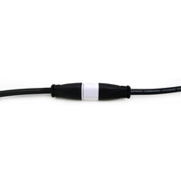 Flacher 2-poliger Stecker LED-Streifen Licht Außen strom versorgung Anschluss Solar kabel Anschluss kabel