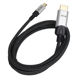 สายแปลง VCOM ความละเอียดสูง USB C เป็น <span class=keywords><strong>HDMI</strong></span> 4K 60Hz USB3.1 Type-C เป็น <span class=keywords><strong>HDMI</strong></span> 2.0สำหรับโทรศัพท์ที่เชื่อมต่อ HD <span class=keywords><strong>TV</strong></span> - Product Image 2