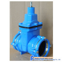 Vanne à double emboîtement DN150/OD160mm PN16 Norme DIN EN