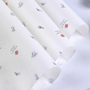 Papel de seda blanco de 17GSM con logotipo personalizado, mariposa dorada en relieve, encerado de doble cara, papel de regalo de lujo para embalaje de bolsas de zapatos - Product Image 1