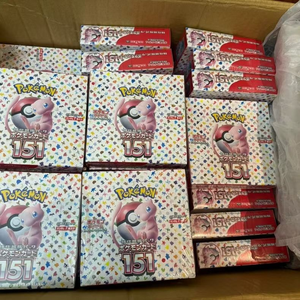 Cartes Pokémon japonaises originales 151, pack booster scellé en usine avec l'extension Scarlet Violet, cartes à collectionner en papier - Product Image 1