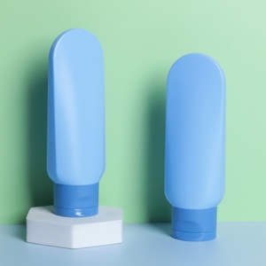 Eco-Friendly PET <b>Plastic</b> <b>Tubes</b> for Cosmetics 15ml 50ml Soft Lotion Cream Offset Printing Squeeze <b>Tubes</b> with Flip Cap - Product Image 3