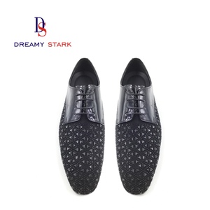 Chaussures de mariage pour hommes personnalisées, style slip-on, automne, luxe léger, confort, chaussures formelles, cuir de vachette véritable de haute qualité et durable - Product Image 4
